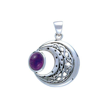 Blue Moon Silver Pendant TP3271 - Jewelry